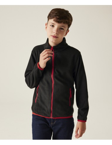 R-RG335-Kids full-zip microfleece
